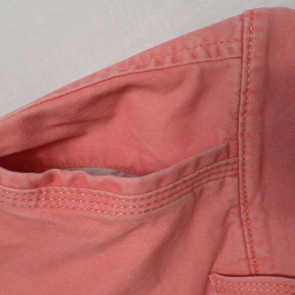 Sonoma Life + Style Modern Fit Broken Corral Pink Straight Leg Capri Pants Sz 14 - Picture 5 of 14